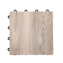 Thick Practice Dance Floor Tiles | Printed Plastic Dance Flooring for Practice and Performance of Countless Dance Styles (Beachwood, 20-12" x 12" Tiles)