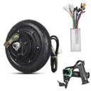 8inch Hub Motor Kit 36V 500W Brushless Hub Motor with 25A Controller Power Display Throttle, 8in Motor Wheel for DIY Electric Scooter Conversion kit (8in 36V 500W)