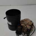 Hon&Guan 4 Inch Inline Booster Duct Fan with Speed Controller - 130 CFM Airflow with 6W Ultra-Low Power and Low Noise