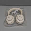 Active Noise Cancelling Wireless Headphones, Bluetooth Headphones Over Ear with HiFi Stereo, Deep Bass for Travel, Home and Office (White)