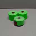 Perco Fluorescent Green Pricing Labels for Monarch 1136 Price Gun - 8 Rolls, 14,000 Pricemarking Labels