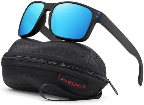 FAGUMA Polarized Sunglasses For Men Women Driving Fishing Running UV400 Protection