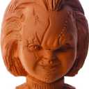 Chia Pet Chucky Childs Play with Seed Pack, Decorative Pottery Planter, Easy to Do and Fun to Grow, Novelty Gift, Perfect for Any Occasion