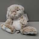 Bunny Microwavable & Weighted Stuffed Animals - 1.5 Lbs Unscented Heating Pad for Period Cramps Pain Relief and Anxiety, Cute Bunny Plush Toys Gifts for Women Girls Adults and Kids by Happy Fuel