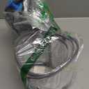 2-in-1 Upgraded Inflatable Dog Cone Collar with Detachable Anti-Licking Shield, Soft Adjustable Elizabethan Collar for Dogs After Surgery (XL, Grey)