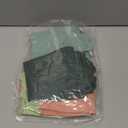 Bamllum 4 Pairs Dishwashing Gloves – Reusable Rubber Cleaning Gloves for Kitchen, Bathroom & Household, Durable & Flexible, Colorful Non-Slip Design (Large)