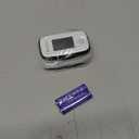 ESPOO Pulse Oximeter with 20 Memory, Oxygen Monitor Fingertip 4 Color TFT Display(SPO2), Alarm & Brightness Adjustable, Batteries & Lanyard Include(White&Black)