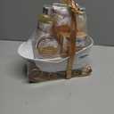 Gift Baskets for Women, Body & Earth Gift Set with Jasmine & Honey Scent Includes Bubble Bath, Hand Cream, Holiday Gift Baskets, Bath and Body Gift Sets for Women, Happy New Year Gifts