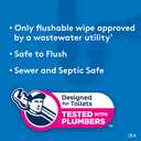Cottonelle Flushable Wet Wipes - 1 Refill Pack, 168 Total Flushable Wipes