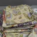 Greenland Home Fashions 100% Cotton Authentic Patchwork Quilted Daybed Set, 5 Piece, Blooming Prairie