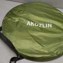 AKOZLIN Portable Pop Up Shower Tent Instant Privacy Dressing Changing Tent Outdoor Shower Room Camp Toilet Tent, 74.8" H x 39.4" W x 39.4" L