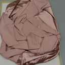 YANIBEST Adjustable Satin Bonnet for Sleeping Women Double Layer Hair Wrap Reduce Friction Prevent Frizz Natural Curly Hair (Large, Blush Pink)