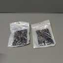 2 x Novani Hotfix Rhinestones,Rainbow Glass Round Glitter Crystals Sparkly Gems for Crafts Clothes Shoes Bag DIY Decoration (SS20/4.8MM/1440pcs)