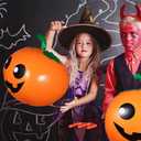 NUOBESTY Halloween Inflatable Pumpkin Decorations Waterproof Pumpkin Ball Outdoor Halloween Decorations for Yard, Garden, and Lawn