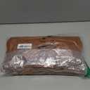 Tanming Womens Faux Leather Jacket Hooded Moto Biker Coat Outerwear Fall Fashion Outfits Winter Clothes (Large, Lightbrown)