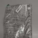 Placemats Set of 4 - Easy Clean Woven Vinyl Placemats for Dining Table, Indoor/Outdoor Place Mats, Washable PVC Table MatsGray