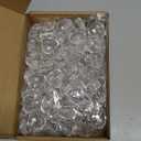 Nuenen 100 Pcs Hanging Crystals for Centerpieces Acrylic Chandelier Garland Beads Strands Prism Decorations Clear Teardrop Chandelier Crystals Pendant Wedding Home Garden Outdoor Ornaments(Heart)