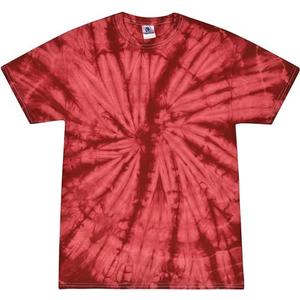 Colortone Spider Tie Dye T-Shirts for Men and Women - Unisex Short Sleeve Tie-Dye T Shirts for Adults,L