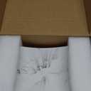 Creative Scents White Marble Look Coffee Table Decor for Living/Dining Room, Modern White Catch-All Key Dish Decor for Entryway, Decorative Bowl for Home Dcor - Fruit Bowl for Kitchen Counter