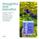 2 x happy coffee light roast coffee pods, 22 count, notes of toasted biscotti and levity, compatible with most K-cup brewers, rainforest alliance certified