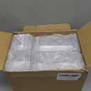 Drawer Organizers Set of 65, 4 Sizes Clear Plastic Drawer Organizers and Storage Bins for Kitchen, Bathroom, Office, Dresser Desk Drawer Organizer Tray for Jewelry, Makeup, Junk, Gadgets