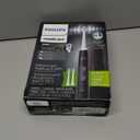 Philips Sonicare ProtectiveClean 5300 Rechargeable Electric Toothbrush, with Pressure Sensor, 3 Cleaning Modes, SmarTimer and QuadPacer, with 2 Bonus Brush Heads, Travel Case, Black, Model HX6423/34