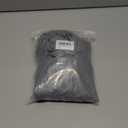 PU Bar Stool Covers - Waterproof, Washable Round Seat Covers with Elastic Bands for 12-17 Inch Chairs (4Pcs, Gray) 