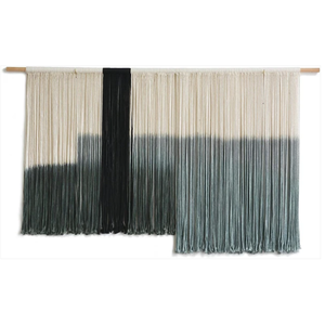 Macrame Wall Hanging Large Dip Dye Tapestry Fiber Wall Art Boho Living Room Bedroom Macrame Wall Decor 59''Wx35''L