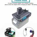 TPDL Adapter for Makita Battery Convert for Dyson Type-A DC31 DC34 DC35 DC44 DC45 for Dyson Handheld Cordless Vacuum Animal 917083-01(Not fit All Type B Model, not for DC44 MK2)