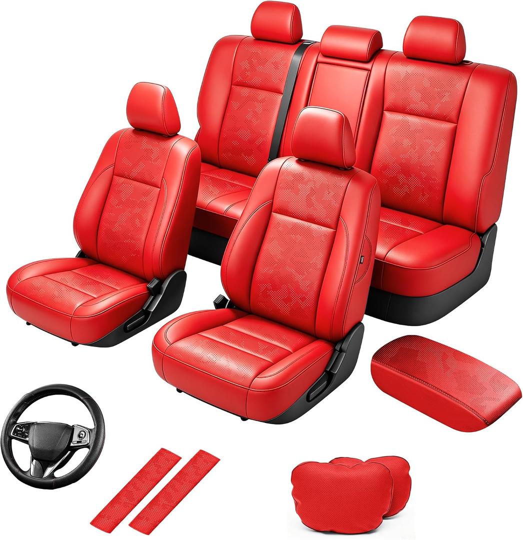 AOMSAZTO Seat Covers for Toyota Corolla 2014-2019 L/LE/LE Eco/Plus Sedan