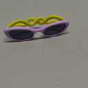 Retro Oval Sunglasses for Women Men，90s Designer Trendy