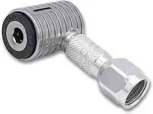JACO Lightning XP Locking Presta Air Chuck for Bike Tires - 1/4" F-NPT (Open Flow) | Quick-Connect Presta Attachment for Tire Inflators (Patented)