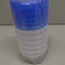 Freezer Storage Containers, [6 Pack-16 Oz] Airtight Plastic Food Storage Containers with Twist Top Lids, Soup, Meal Prep Containers | BPA Free | Stackable | Leakproof | Microwave/Dishwasher Safe