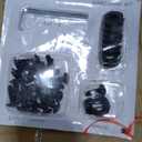 Nalupatio Modern Dining Chairs Set Of 2, Comfortable Dining Room Chairs with Thick Cushions, Fabric Upholstered Side Chairs with Metal Legs for Kitchen, Beige