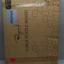 1000 Piece Rotating Puzzle Board with Drawers and Cover - 4 Drawers, Wooden Jigsaw Puzzle Table | 30 X 22| Jigsaw Puzzle Board - Portable Puzzle Tables for Adults and Kids by Beyond Innoventions