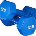 Amazon Basics Vinyl Coated Dumbbell Hand Weights