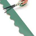 Teacher Created Resources Eucalyptus Green Scalloped Rolled Border Trim - 50ft - Decorate Bulletin Boards, Walls, Desks, Windows, Doors, Lockers, Schools, Classrooms, Homeschool & Offices