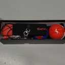 Boxing Reflex Ball Set with Punch Counter App 4 Boxing Balls with Varying Weights, Headband and 4 Spare Strings to Improve Speed, Hand-Eye Coordination for Men, Kids Boxing Equipment MMA Gear Gift