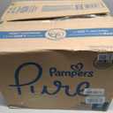 Pampers Pure Baby Diapers, Size 2 (12-18 lbs), 186, Up to 100% Leakproof, Premium Hypoallergenic Soft Diapers
