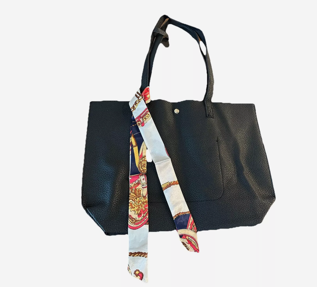 Women's Faux PU Leather Tote Shoulder Purses Bag for women, Big Capacity Tassel Handbag