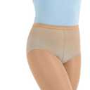 Capezio Women's Hold & Stretch Footed Tight (X-Large, Caramel)