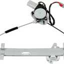 FINDAUTO Power Window Regulator Front Left Driver Side fit for 2001-2005 for Honda Civic 741-742 Window Regulator and Motor Assembly with Motor