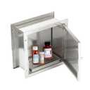 Vivacomfort Specimen Box with Pass Tray, Window Pass Through Specimen Tray Box with Dual Sided Access Doors, 12.7” H x 13.2” W x 6” D