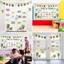 This is Your Year Bulletin Board Set Plant Motivational Classroom Decoration Inspirational Welcome Back to School Bulletin Board Cutouts for School Office Chalkboard Wall Door Decor Supply