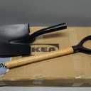 Shovel for Digging,Round Shovel, Garden Tool with D-Handle, 41 Inches in Overall Length, Wooden Handel Garden Shovel,Beach Shovel, Car Snow Shovel
