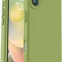Vooii Compatible with iPhone 16 Case, Liquid Silicone Upgrade [Camera Protection] [Soft Anti-Scratch Microfiber Lining] Shockproof Phone Case for iPhone 16 6.1 inch - Cedar Green