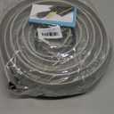 Eapele Floor Cable Cover Protector,Heavy Duty PVC Duct Easy to Unroll,Prevent Cable Trips and Protect Wires,Perfect for Home Office or Outdoor (Gray - 10ft) (10 feet-1pc, Grey)