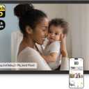 NexFoto 21.5 Inch Touchscreen Large Digital Picture Frame 64GB, FHD WiFi Digital Photo Frame, Easy to Share Photos/Videos/USB/Micro SD, Gifts for Mom, Black
