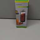 15 oz Large Salt Pepper Shakers with Adjustable Outlet Holes Clear Glass Shaker Bottles Spice Seasoning Cans for Kitchen Decor and Home Restaurant BBQ Camping Farmhouse Kitchen Accessories (450 ml) (450ML(2.56*8 IN))