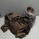 NICETOWN Brown Velvet Curtains 84 inches Length for Bedroom - Blackout Thermal Insulated Sound Reducing Heavy Matt Solid Room Darkening Drapes for Nursery (2 Panels, 52 x 84)